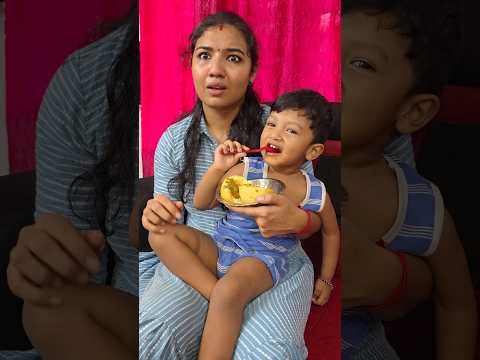 Our baby reaction eating passion fruit😋🥰#shorts