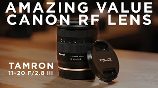 Tamron 11-20 2.8 RF Lens Review | New Gimbal Lens?