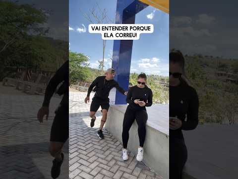Vai entender porque ela correu! #humor