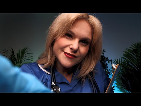 ASMR Night Nurse Check Up After Surgery