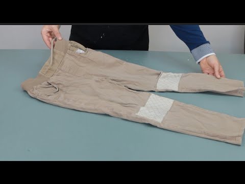DO NOT THROW AWAY YOUR OLD AND RIPS PANTS, LOOK AT WHAT HAPPENED TO THE RIPS PANTS
