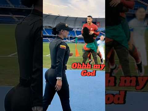 Cette Policière À Impressionné Cristiano Ronaldo #football
