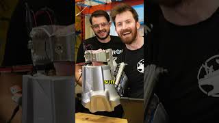 World's first bullet proof Power Armor? 🤖 #fallout #powerarmor #engineering