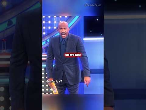 Something Abraham Lincoln used to ride on😜 #steveharvey #gameshow #familyfeud