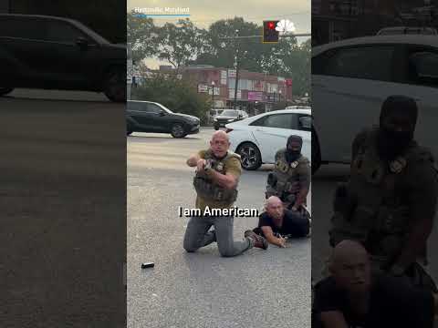 Federal agent fumbles firearm, waves it at bystanders in Maryland during ICE arrest | NBC4