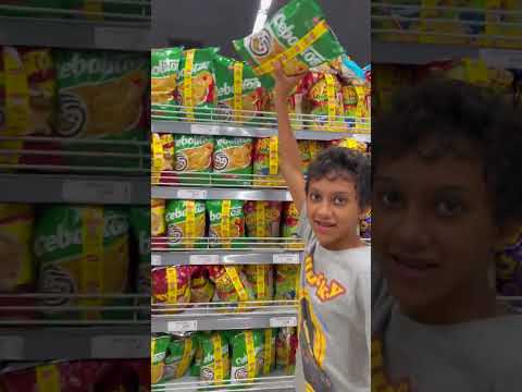 TUDO QUE O GUSTAVO PEGAR DE COR VERDE NO SUPERMERCADO A GENTE PAGA!