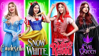 ¡Princesas contra la Reina Malvada! Cenicienta, Blancanieves y Caperucita Roja