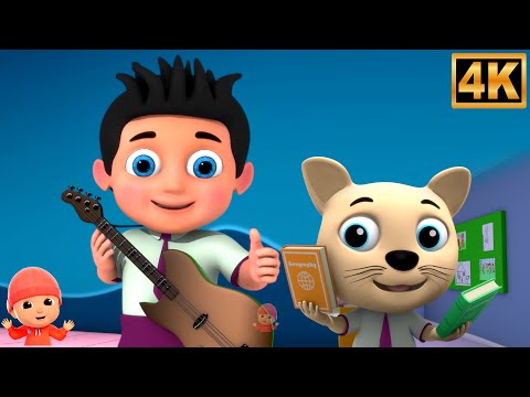 Hum School Chale, हम स्कूल चले, Hindi Nursery Rhymes for Children, Preschool Song