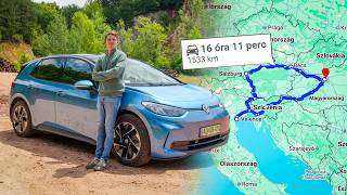 1500 km-es utazás a LEGOLCSÓBB villany Volkswagennel