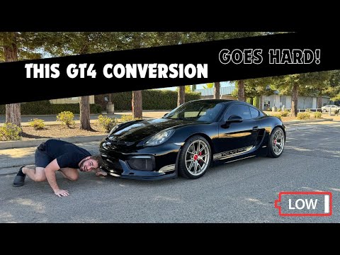 I TRANSFORMED MY PORSCHE 981 CAYMAN S INTO A GT4 KILLER! (NEW COILOVERS! AND DECALS)