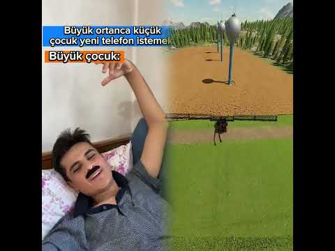 Büyük ortanca küçük çocuk babadan yeni telefon istemek #funny #foryou #humor #viralvideo #pov