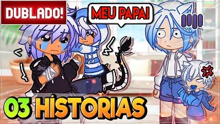 [ DUBLADO ]  UM AMIGO DE INFÂNCIA, OS FILHOS DO FUTURO E FESTA DO PIJAMA 😱 | GACHA CLUB