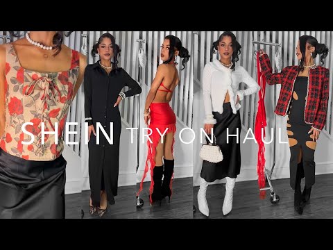 SHEIN HOLIDAY TRY-ON HAUL : DRESSES, TOPS + MORE || ARIANA.AVA