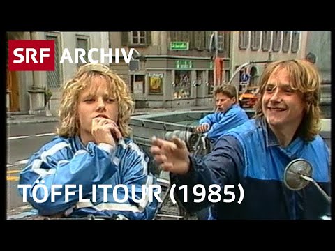 Töffli-Ferien (1985) | Mit dem Mofa ins Tessin | SRF Archiv