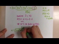 Factoring Polynomials with the Factor Theorem