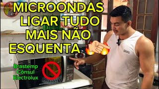 Microondas Brastemp liga tudo mais não esquenta