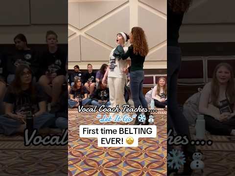 How to belt Let it Go!