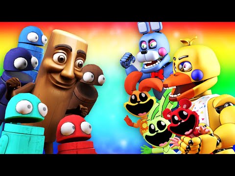 BRAINROT CLASHDOWN - Tung Tung VS FNAF UCN VS Repo VS Smiling Critters