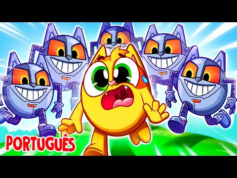 Onde está o meu verdadeiro eu? 🐱 Canção do imitador! Músicas infantis do Baby Zoo Português