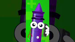 Five Little Crayons #trending #shorts #viral #explore #cartoon #kindergarten