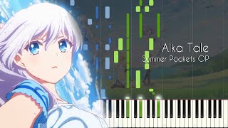 [FULL] Alka Tale - Summer Pockets OP (Episode 1 ED) - Piano Arrangement [Synthesia]