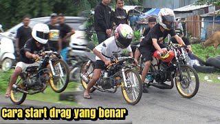 Latber Pembalap Jawa dan Pembalap Sulawesi rame pull di Sirkuit Batiling Pangkep