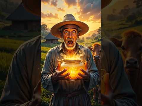 Farmer Finds a Magical Pot, But What Happens Next Will Shock You! 😱 #trending #viralvideo #story