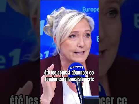 Marine Le Pen: L'art du KO! @MarineLePenOfficiel #shorts #punchline