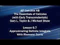 Riemann Sums and Their Applications
