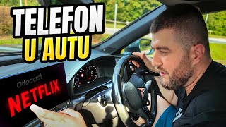 Telefon na ekranu auta - Brutalno rješenje! Ottocast Mirror Touch