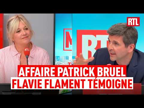 Patrick Bruel case: Flavie Flament is Thomas Sotto's guest on RTL