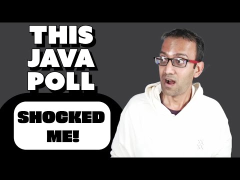 I posted a Java poll and I didn't expect this!