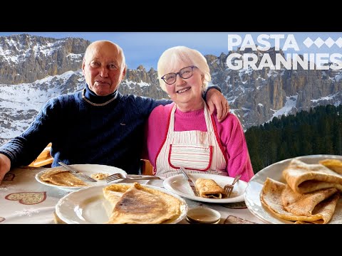 Discover crêpes from Northern Italy called "ambleti'! | Pasta Grannies