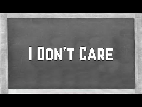 Ariana Grande - I Don't Care (Lyrics)