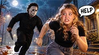 MICHAEL MYERS STALKED ME ON ROBLOX.. (HELP!)