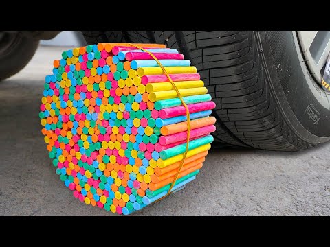 Experiment Car vs Crayons, Coca Cola, Fanta, Pepsi, Balloons | Crushing Crunchy & Soft Things by Car