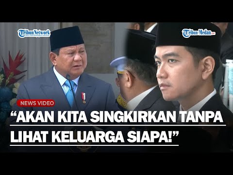 TATAPAN TAJAM GIBRAN Simak Pidato Prabowo Ancam Singkirkan Penghianat Rakyat :Tanpa Pandang Bulu
