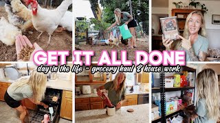 GET IT ALL DONE // 2 grocery hauls + house work // DAY IN THE LIFE