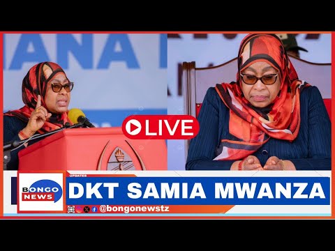 🔴🅻🅸🆅🅴: RAIS DKT SAMIA AKIZUNGUMZA NA WANANCHI KATIKA VIWANJA VYA CHUO CHA UFUNDI KALWANDE MWANZA