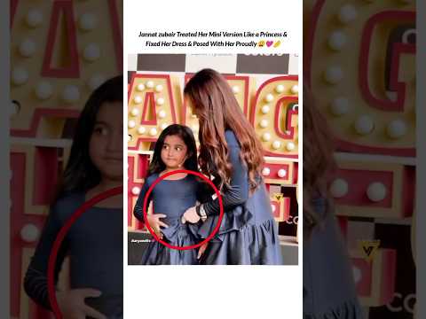 The way jannat treats her mini version❤️#shortsfeed#jannatzubair#niasharma#laughterchefs#viralshorts