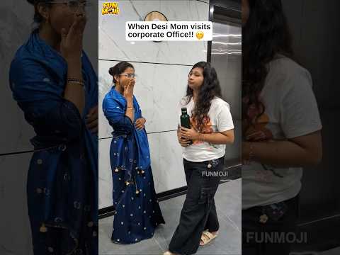 Amma office ki vaste part-1? #funmoji #comedy #funny #relatable #mom  #office #comedyvideos #shorts