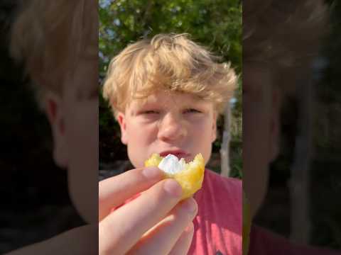 I ATE THIS IT WAS SO CREAMY…😳#shorts