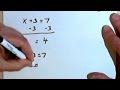 Solving and Verifying Equations