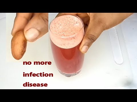 juice that melt out and flush out all types of sickness and infection in your body