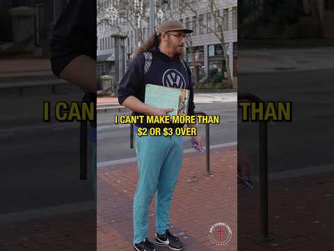Woke Portland NPC gets hit with reality π₯ #portland #npc #politics #communism #haha #biden
