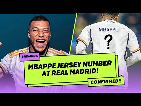 Kylian Mbappe jersey number at Real Madrid has been Confirmed !! New Shirt Number has been revealed