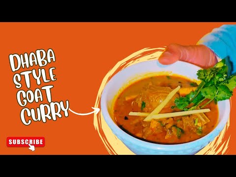 "Dhaba Style Goat Curry | Authentic Indian Recipe | Spicy & Flavorful!"