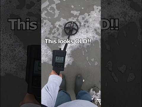This looks old! #metaldetecting #shorts