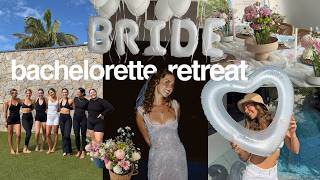 my bachelorette/hen do retreat 👰🏼‍♀️🥂🐚✨ VLOG