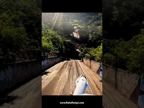 This is the most fun & rad thing I’ve done on a bike 🙌 145 Ft jump in Hawaii using  @raharamps 👈